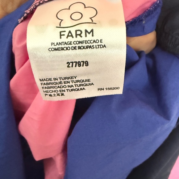 Farm Rio Tiered Colorblocked Maxi Dress NWT - Picture 9 of 9